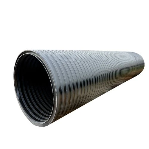 SN8 HDPE Hollow Wall Wound Pipe suppliers